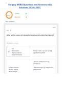 MSRA Exam &vert;QUESTIONS & ANSWERS&vert; already graded A&plus; &lpar;COMPLETE BUNDLE&rpar; UPDATED&excl;&excl;&excl;