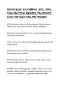 BBK99E1 BASIC BOOKKEEPING LEVEL 1 FINAL EXAM PRACTICAL ANSWERS 2026 UPDATED EXAM PREP QUESTIONS AND ANSWERS