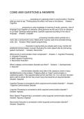 COMD 4500 QUESTIONS & ANSWERS
