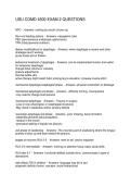 USU COMD 4500 EXAM 2 QUESTIONS