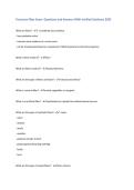Forensics Fiber Exam Questions and Answers With Verified Solutions 2025&sol;26&period;