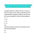 ASU BIO 345 EXAM 1 EXAM QUESTIONS WITH COMPLETE   SOLUTIONS GUARANTEED PASS &lpar;2025&sol;2026 VERSION&rpar;