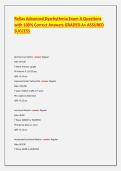 Relias Advanced Dysrhythmia Exam A Questions with 100&percnt; Correct Answers GRADED A&plus; ASSURED SUCCESS
