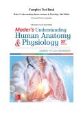 Complete Test Bank Mader's Understanding Human Anatomy & Physiology&comma; 10th Edition&period; By Susannah Nelson Longenbaker&period; &lpar;All Chapters Covered&comma; Latest Edition&rpar;