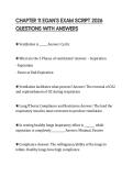 CHAPTER 11 EGAN&rsquo;S EXAM SCRIPT 2026 QUESTIONS WITH ANSWERS