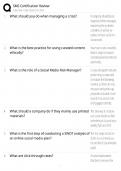SMS Certification Review Study Guide &sol; 2025 Exam Prep & Practice Test &sol; Safety Management Systems