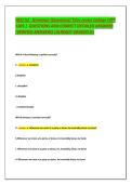 HESI A2 Grammar Practice Test 2025 &ndash; Version 1 Questions&comma; Answers & Study Guide