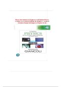 Solution Manual for Physics for Scientists & Engineers with Modern Physics&comma; Global Edition &lpar;Pearson&comma; 2024&rpar; Volume 3&comma; 5th edition Isbn&colon; 9781292440354 Douglas C&period; Giancoli Chapters 36 - 44&period;