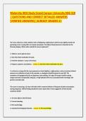 Maternity HESI Study Grand Canyon University NSG 318 &vert; QUESTIONS AND CORRECT DETAILED ANSWERS &lpar;VERIFIED ANSWERS&rpar; &vert;ALREADY GRADED A&plus;