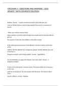 CPD EXAM 2 &vert; QUESTIONS AND ANSWERS &vert; 2026 UPDATE &vert; WITH COMPLETE SOLUTION