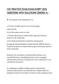 CIC PRACTICE EXAM EXAM SCRIPT 2026 QUESTIONS WITH SOLUTIONS GRADED A&plus;