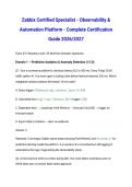 Zabbix Certified Specialist - Observability & Automation Platform - Complete Certification Guide 2026&sol;2027