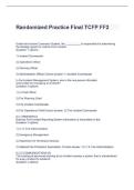 Randomized Practice Final TCFP FF2 2026&sol;2027 Questions and Answers with Complete Solutions UPDATED&excl;&excl;&excl;&period;