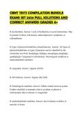CBMT TESTS COMPILATION BUNDLE EXAMS SET 2026 FULL SOLUTIONS AND CORRECT ANSWERS GRADED A&plus;