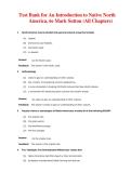 An Introduction to Native North America 6e Test Bank by Mark Sutton &ndash; Latest Update 2026 &vert; A&plus; Exam Prep