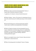 CBSPD STUDY SHEET RESOURCES 2026 VERIFIED SOLUTIONS READY