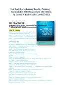 TEST BANK FOR&colon; ADVANCED PRACTICE NURSING&colon; ESSENTIALS FOR ROLE DEVELOPMENT 4TH EDITION LUCILLE A&period; JOEL