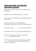 CMFO EXAM PREP 2026 PRACTICE QUESTIONS ACCURATE