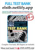 Test Bank For Corporate Computer Security 5th Edition By Randall Boyle&comma; Raymond Panko &lpar;All Chapters&comma; 100&percnt; original verified&comma; A&plus; Grade&rpar;
