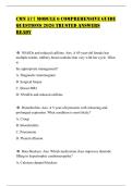 CMN 577 MODULE 6 COMPREHENSIVE GUIDE QUESTIONS 2026 TRUSTED ANSWERS READY