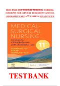 Test Bank for Medical-Surgical Nursing&colon; Concepts for Interprofessional Collaborative Care 10th Edition by Donna D&period; Ignatavicius&comma; M&period; Linda Workman & Cherie R&period; Rebar &comma; ISBN&colon; 9780323612425 &vert;All Chapters Verified&vert; Guide A&plus;