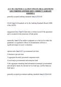 ACC 501 CHAPTER 11 &lpar;LATEST UPDATE&rpar; REAL QUESTIONS  AND VERIFIED ANSWERS &vert;100&percnt; CORRECT &vert; ALREADY  GRADED A 