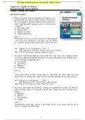 TEST BANK FOR MEDICAL-SURGICAL NURSING 8TH EDITION LINTON BY ADRIANNE DILL LINTON AND MARY ANN MATTESON