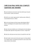 CNPR EXAM FINAL PAPER 2026 COMPLETE QUESTIONS AND ANSWERS