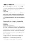 AEMA Cert Test 2020