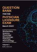 physician  licensure exam  