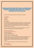 NGN NCLEX RN EXAM TEST BANK  ACCURATE AND  VERIFIED 600 QUESTIONS AND 100&percnt; CORRECT ANSWERS WITH RATIONALES &vert; LATEST