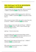 NSCA-CSCS Exam Chapter 1 ACTUAL  QUESTIONS AND CORRECT ANSWERS 