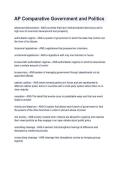 AP Comparative Government and Politics questions and answers