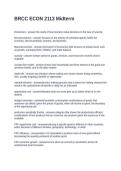 BRCC ECON 2113 Midterm  Questions and Answers 