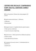 CERTIFIED PEER SPECIALIST COMPREHENSIVE SCRIPT 2026 FULL QUESTIONS CORRECT ANSWERS
