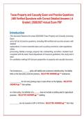 Texas Property & Casualty Exam Prep Bundle &ndash; 2026&sol;2027