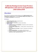 California Boating License Exam Practice &vert;  100 Questions with Answers & Explanations  &lpar;2026 Edition&rpar;PDF 