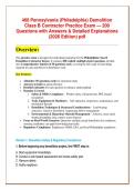Pennsylvania &lpar;Philadelphia&rpar; Demolition  Class B Contractor Practice Exam &mdash; 200  Questions with Answers & Detailed Explanations  &lpar;2026 Edition&rpar; pdf