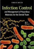 Infection Control and Management of Hazardous Materials for the Dental Team Test Bank