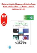Test Bank &ndash; Physics for Scientists & Engineers with Modern Physics &lpar;Global Edition&rpar;&comma; Volume 2&comma; 5th Edition by Douglas C&period; Giancoli &lpar;All Chapters 1&ndash;44&rpar;