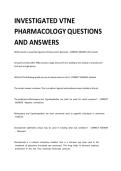 VTNE Pharmacology Complete Exam Prep Bundle 2026 A&plus;