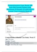 i-Human Case Study Shortness of Breath &vert; CLASS 6531 Week 7 &vert; Verified Answers