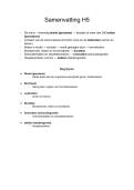 Samenvatting H5 Biologie voor jou 3 vmbo-gt Leeropdrachtenboek B -  Biologie