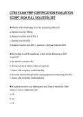 CTBS EXAM PREP CERTIFICATION EVALUATION SCRIPT 2026 FULL SOLUTION SET
