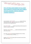 PSYC 379 FINAL EXAM NEWEST ACTUAL EXAM  WITH COMPLETE 150 QUESTIONS AND CORRECT  DETAILED ANSWERS &lpar;VERIFIED ANSWERS&rpar;  &vert;ALREADY GRADED A&plus;