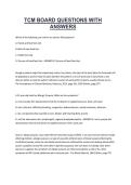 Traditional Chinese Medicine &lpar;TCM&rpar; Board Examination &ndash; Practice Questions and Answers