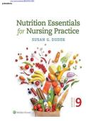 Complete Test Bank &ndash; Nutrition Essentials 9E All Chapters Included &vert; High-Yield Questions & Verified Answers &vert; Graded A&plus;