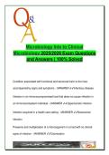 Microbiology &ndash; Intro to Clinical Microbiology &ndash; 2025&sol;2026 &ndash; 25 Solved Exam Questions on Infection&comma; Immunity & Pathogen Transmission
