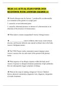 MEAS 242 ACTUAL EXAM PAPER 2026 QUESTIONS WITH ANSWERS GRADED A&plus;