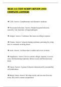 MEAS 242 TEST SCRIPT REVIEW 2026 COMPLETE ANSWERS
